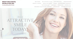 Desktop Screenshot of brightsmilepasadena.com